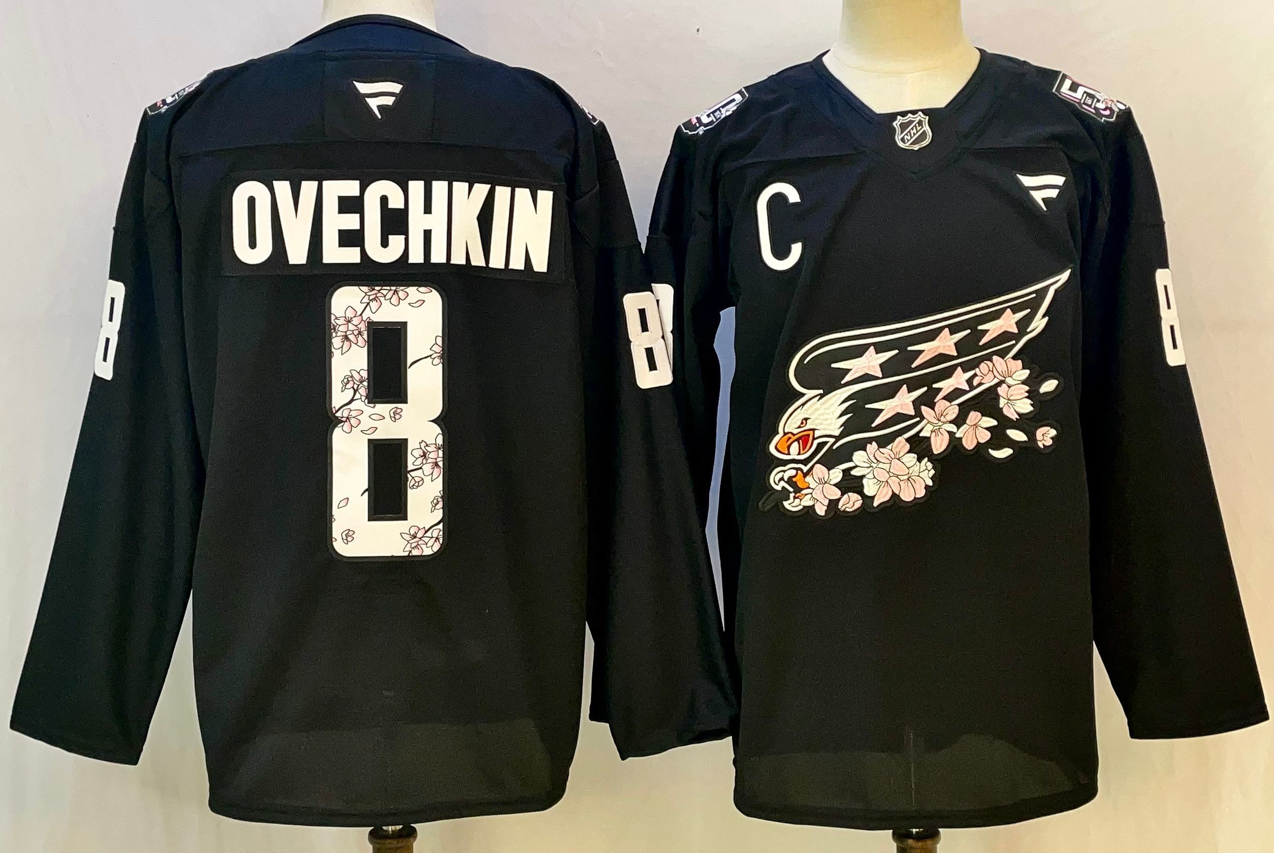 Men Washington Capitals #8 Ovechkin Black 2026 Adidias NHL Jersey style 001->washington capitals->NHL Jersey